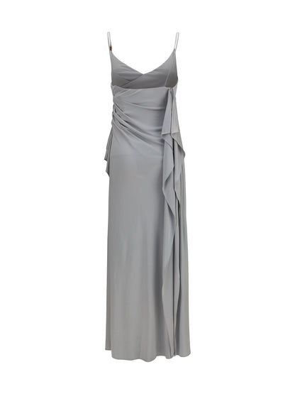 Versace Viscose jersey Dress - Silver Grey