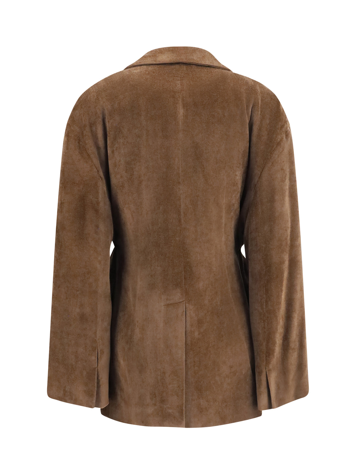 Brunello Cucinelli Cashmere-blend Jacket with drawstrings - Sigaro