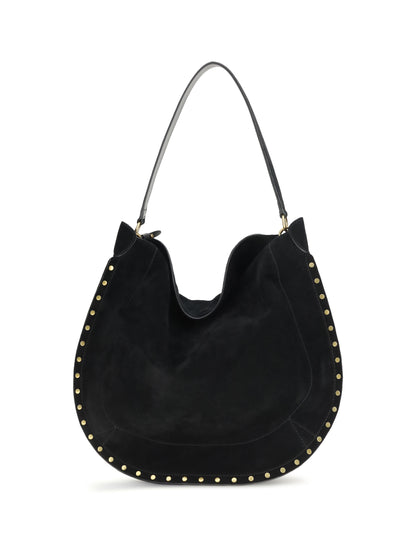 Isabel Marant Oskan Soft Shoulder Bag - Black