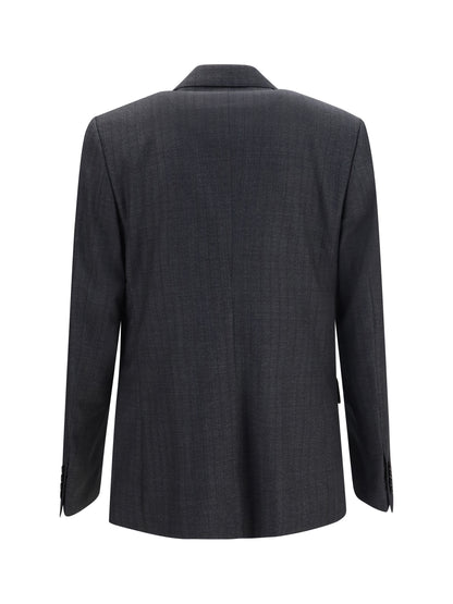 Dolce & Gabbana Virgin wool single-breasted Blazer - Rigato