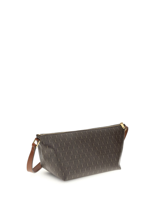 Saint Laurent Monogram Shoulder Bag - Choc/Kak/Brun Roui