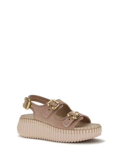 CHLOÉ Nama wedge Sandals