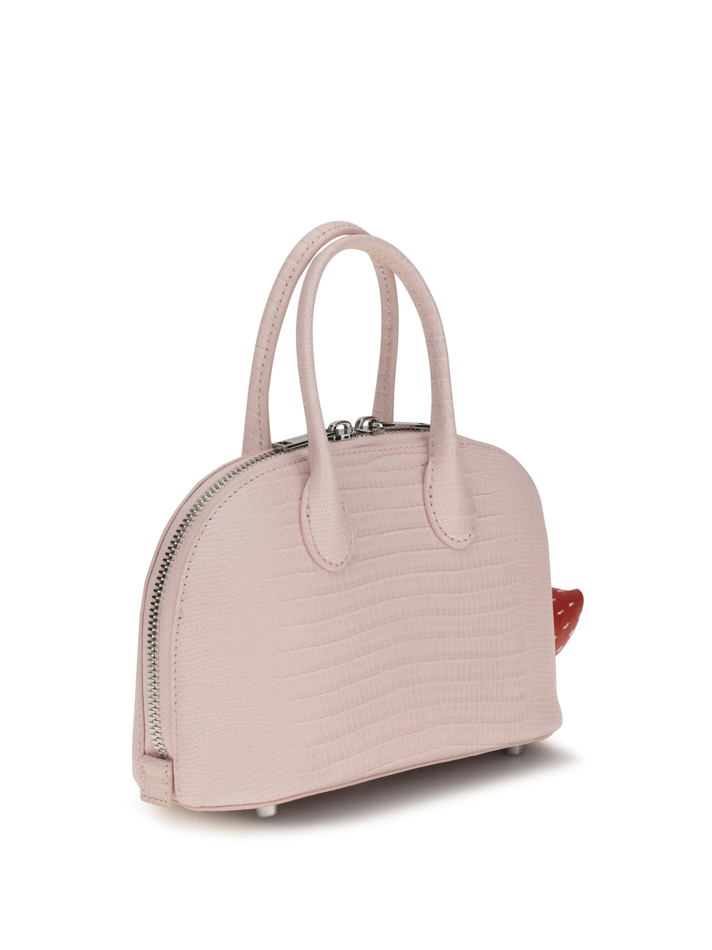 SELF-PORTRAIT Embossed leather Handbag