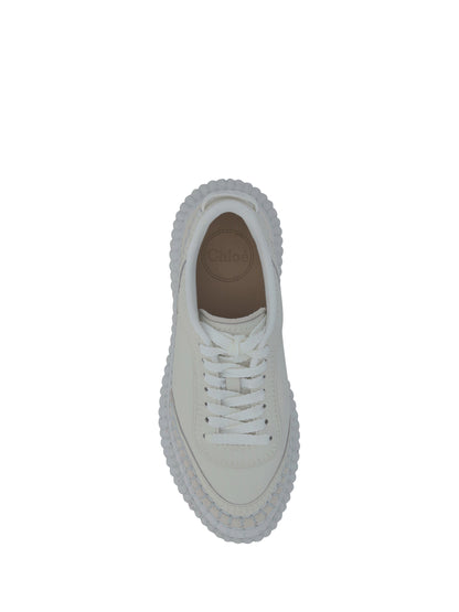 Chloé Nama Sneakers - Brilliant White