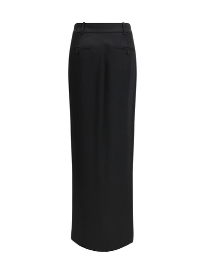 Tom Ford Tailored crepe envers satin Skirt - Black