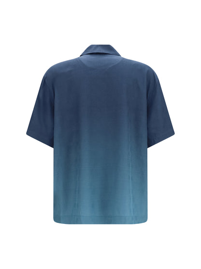 Off-White Arrow Monogram Shirt - Dark Slate
