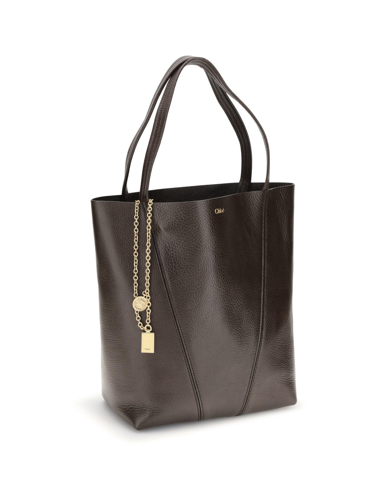 Chloé Spin Shoulder Bag - Kohl Brown