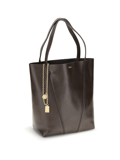 Chloé Spin Shoulder Bag - Kohl Brown