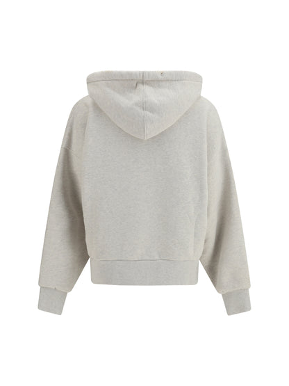 Golden Goose Star unisex hooded Sweatshirt - Vintage Gray Melange