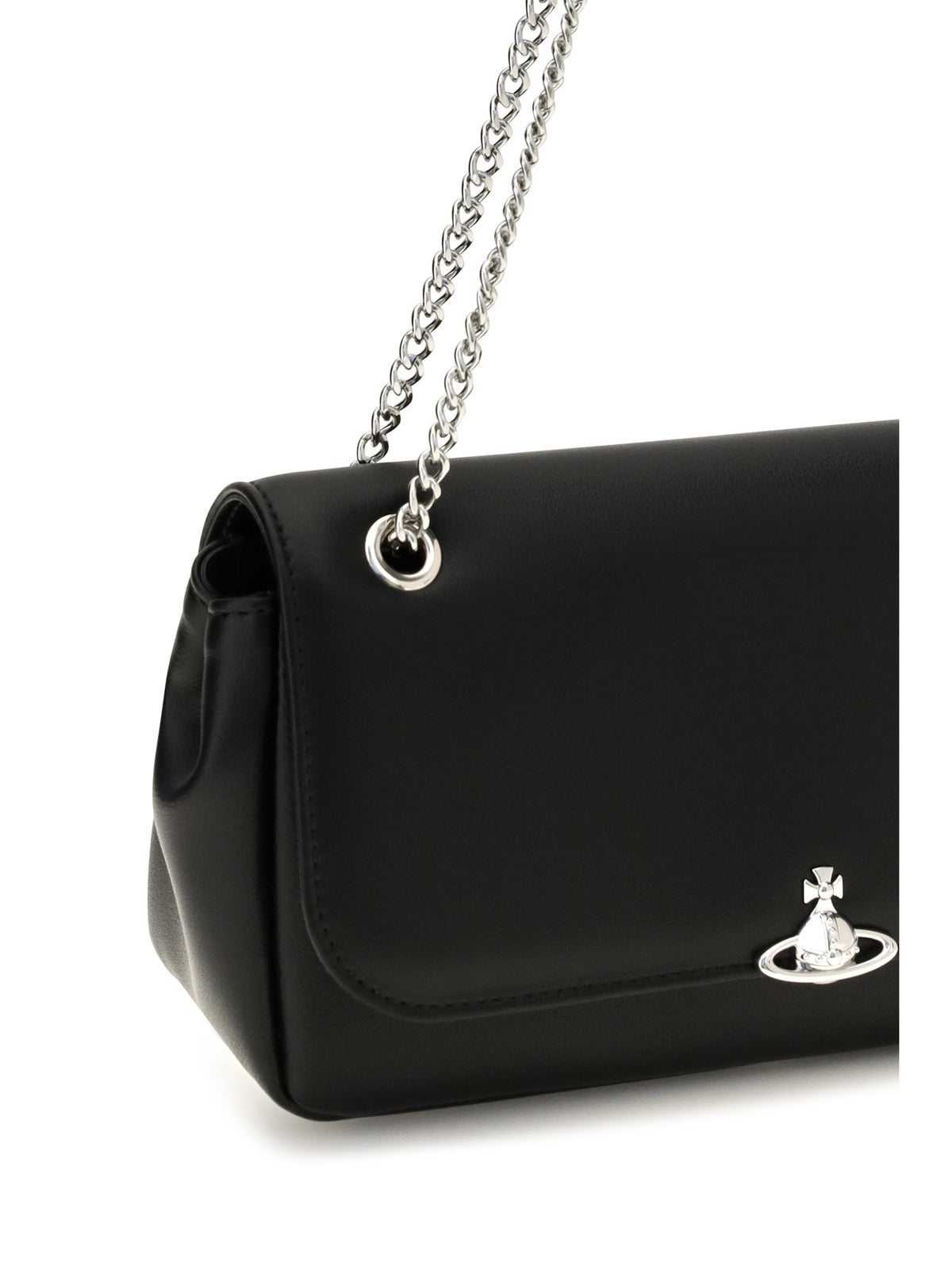 Vivienne Westwood Chain Crossbody Bag - Black