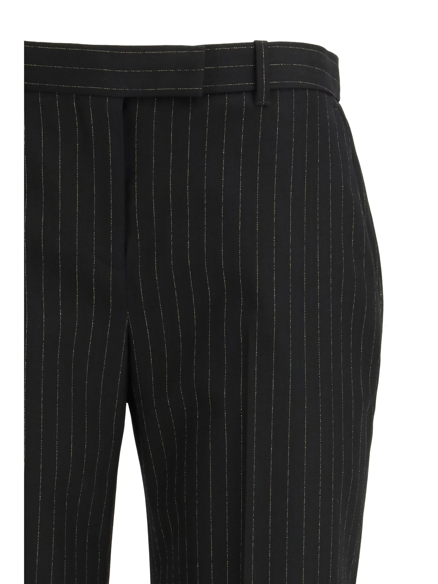 ALEXANDER McQUEEN Pinstriped tailored Pants