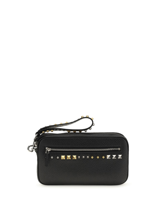 VALENTINO GARAVANI Rockstud Clutch Bag