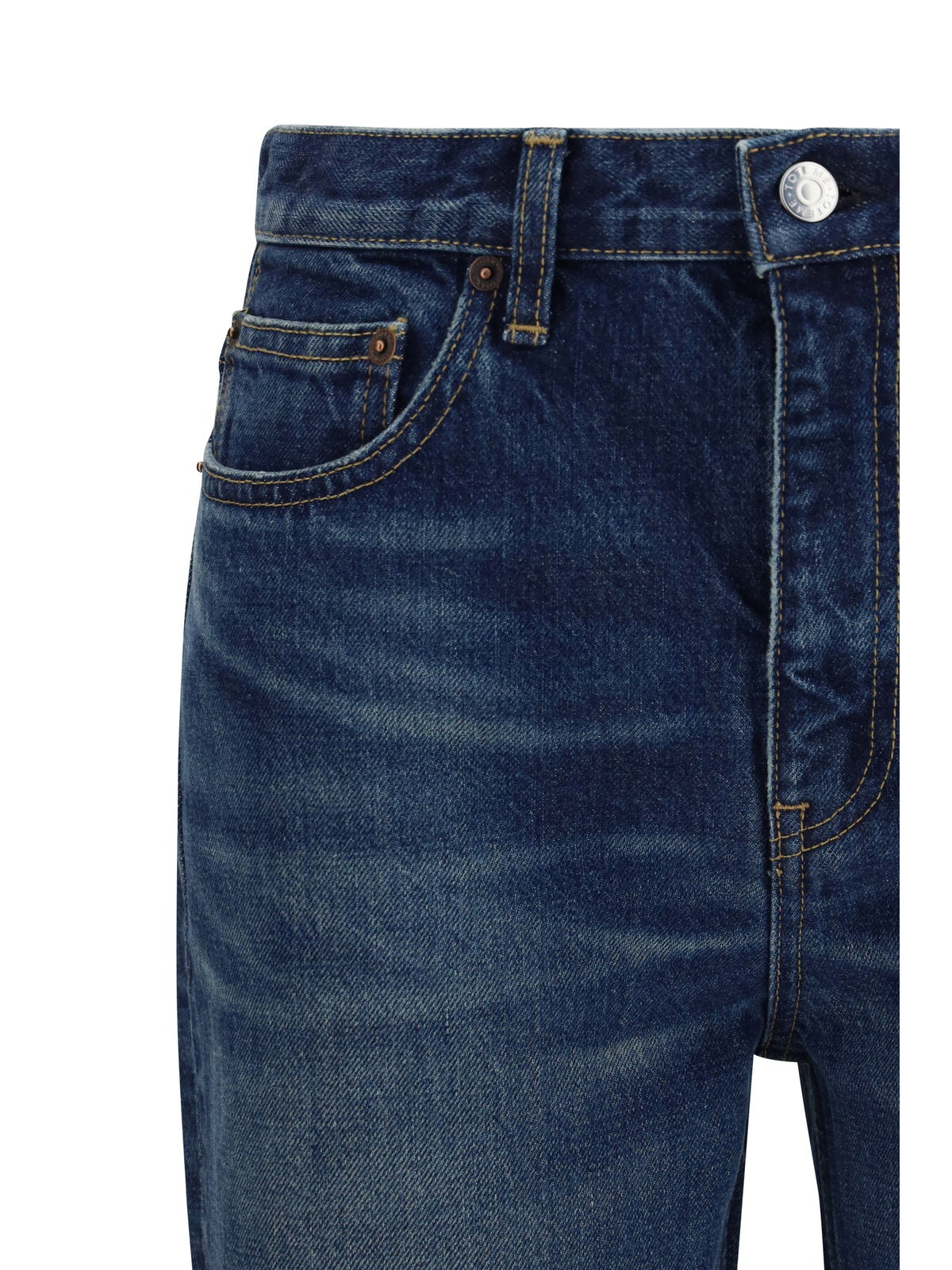 Toteme Straight-leg denim Jeans - Faded Blue