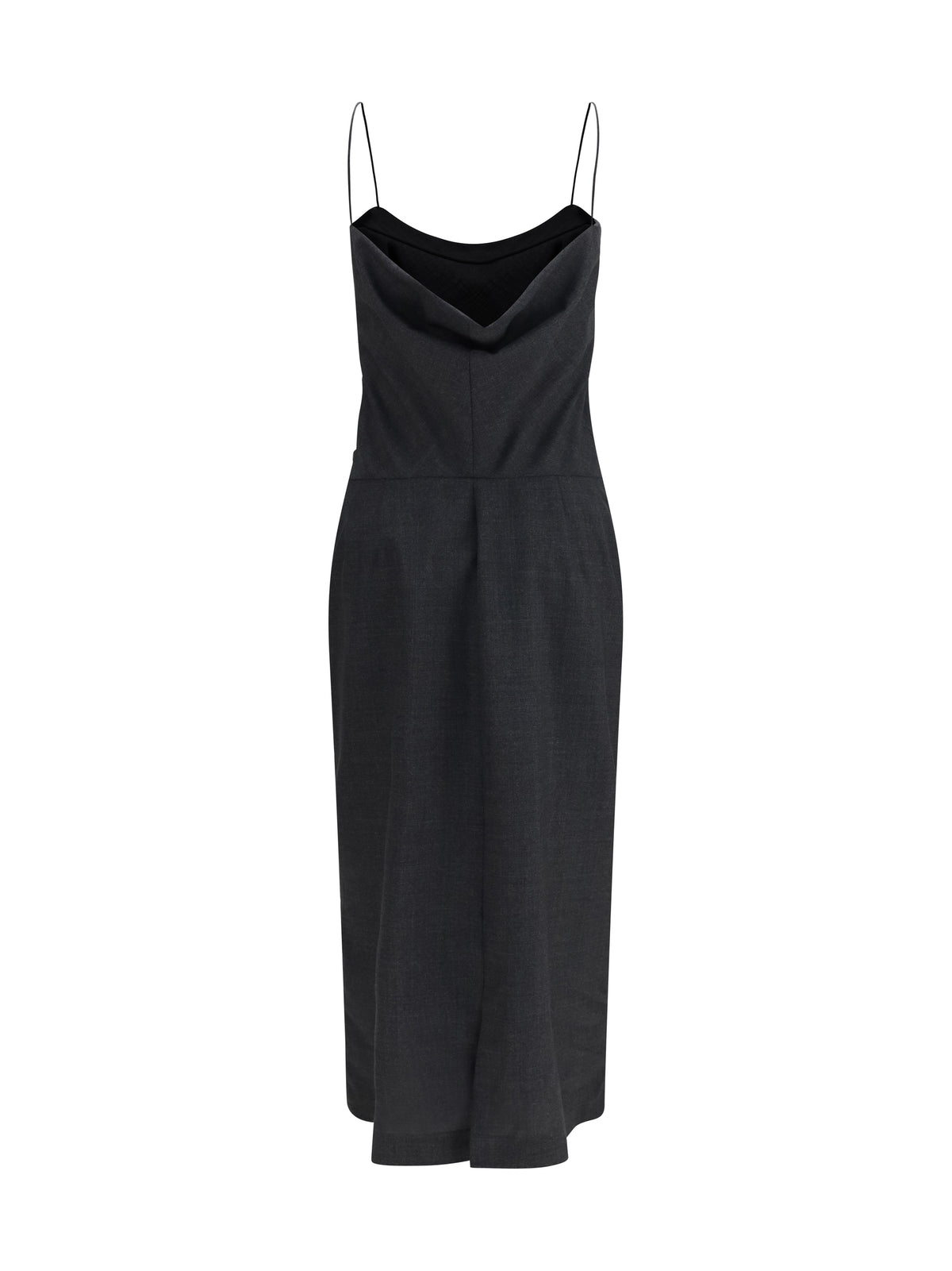 Calvin Klein Camas Wool Dress - Graphite