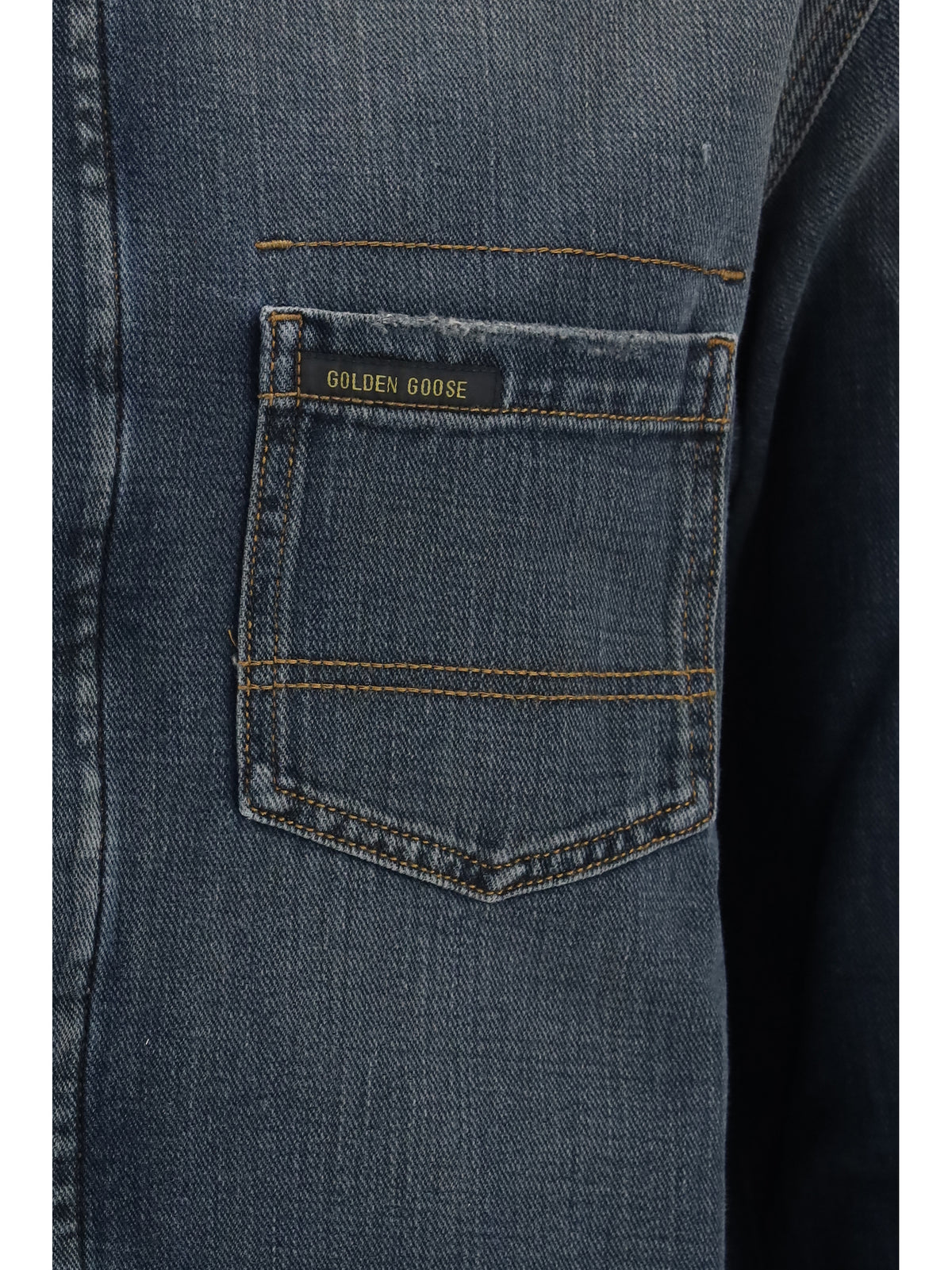 Golden Goose Journey denim Shirt - Blue