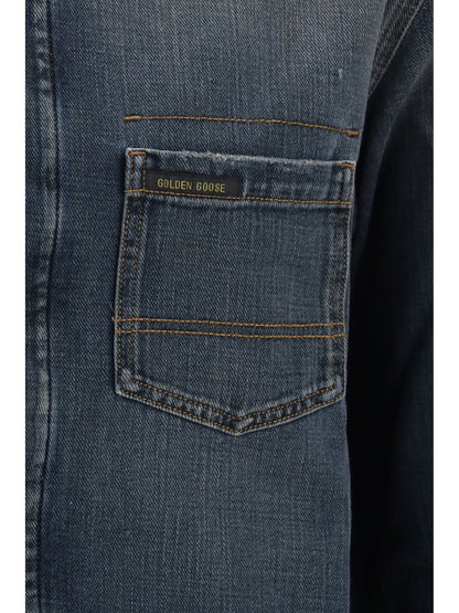 Golden Goose Journey denim Shirt - Blue