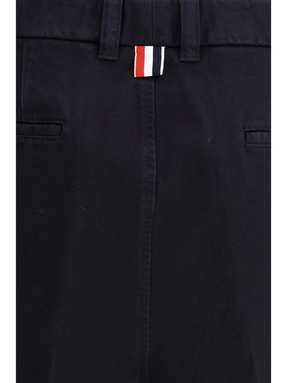 THOM BROWNE Typewriter Cloth Utility Chino Shorts