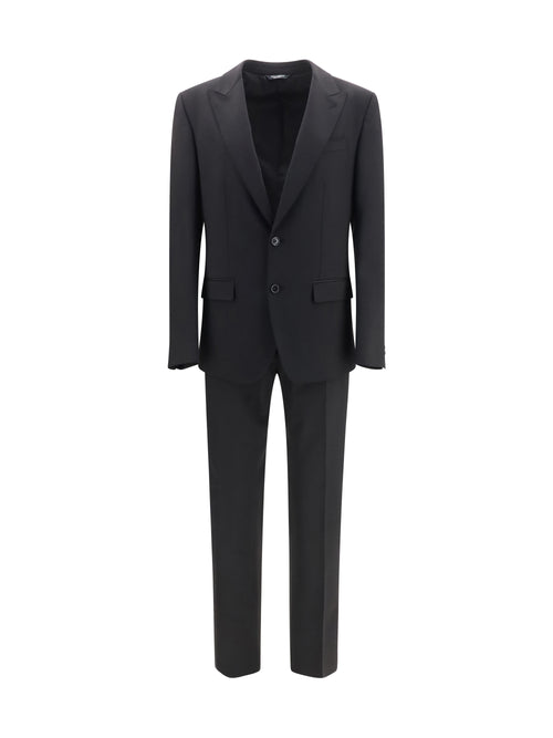 Dolce & Gabbana Martini Light single-breasted wool gabardine Suit - Black