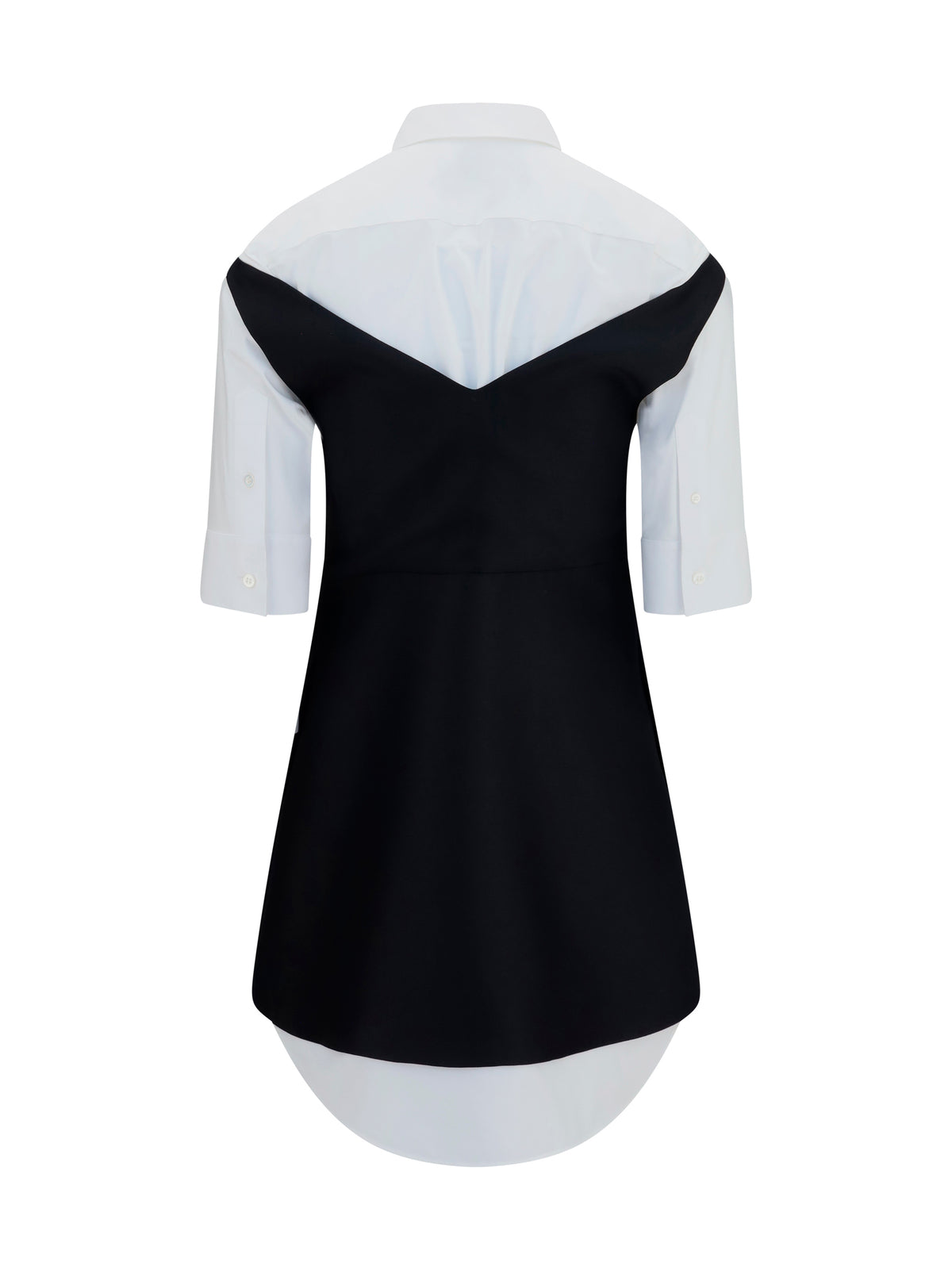Balenciaga Hybrid Shirt Dress - Black
