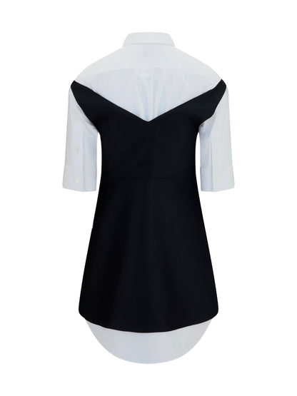 Balenciaga Hybrid Shirt Dress - Black