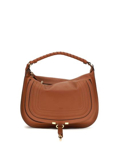Chloé Marcie Shoulder Bag - Clay Brown