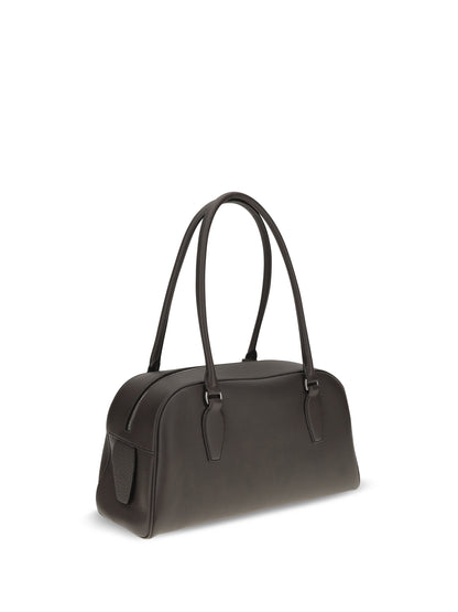 The Row India Shoulder Bag - Walnut Shadow Ans