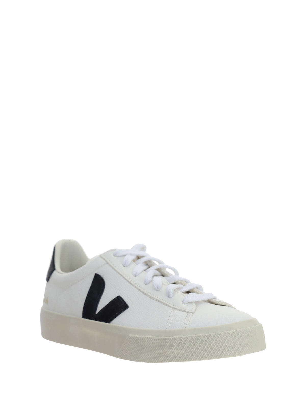 Veja Leather Sneakers - Extra-White_black