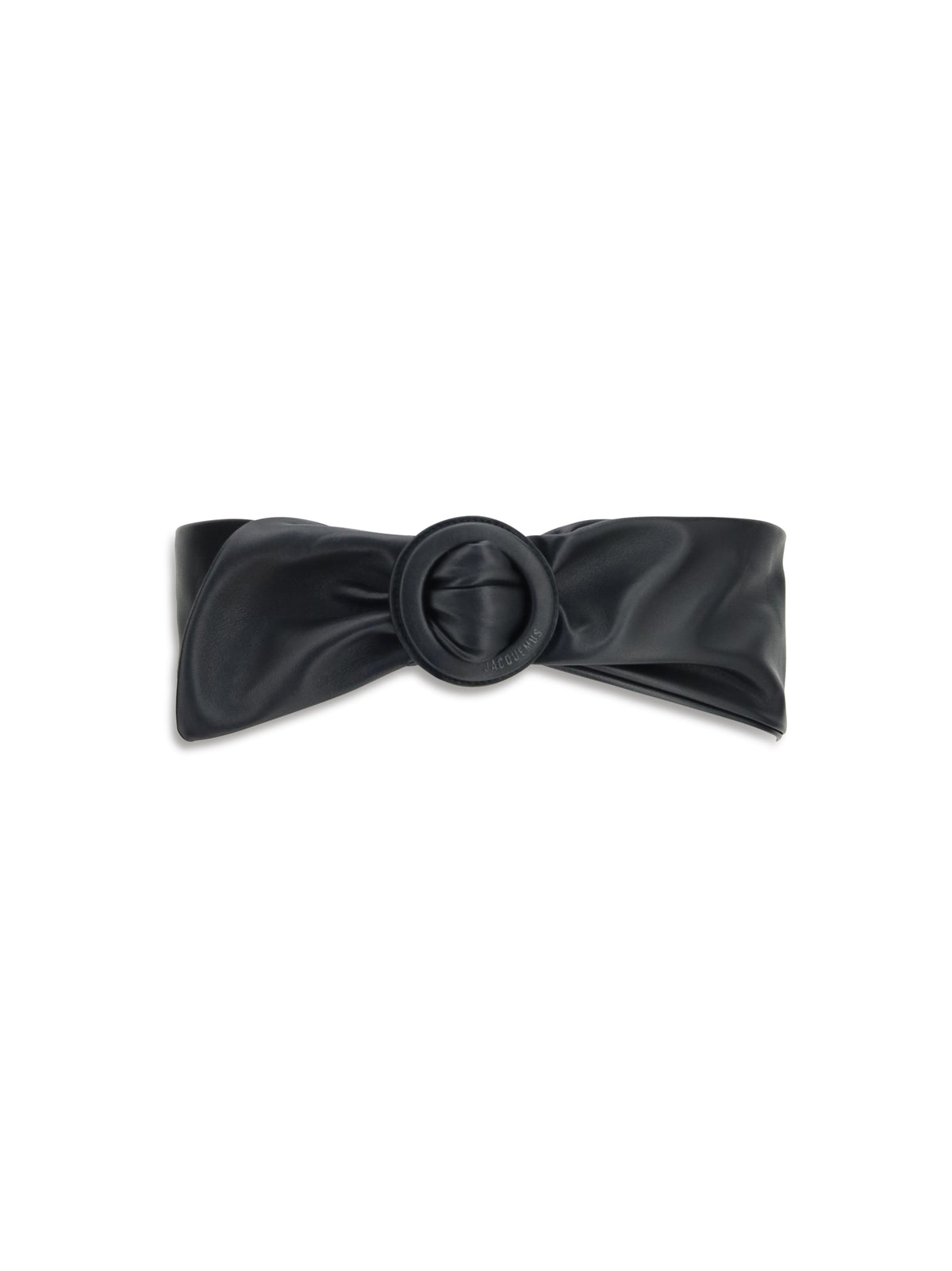 Jacquemus Lio leather Belt - Black