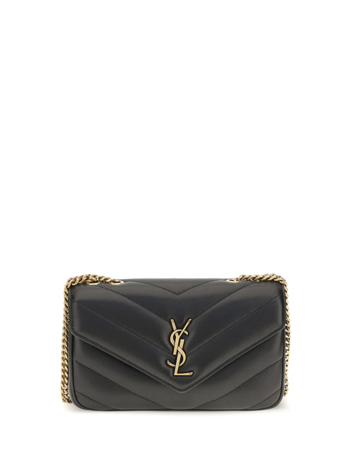 Saint Laurent LouLou leather Crossbody Bag - Black