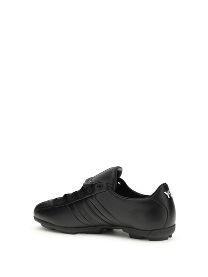Y-3 Field Sneakers - Black/Black/Owhite