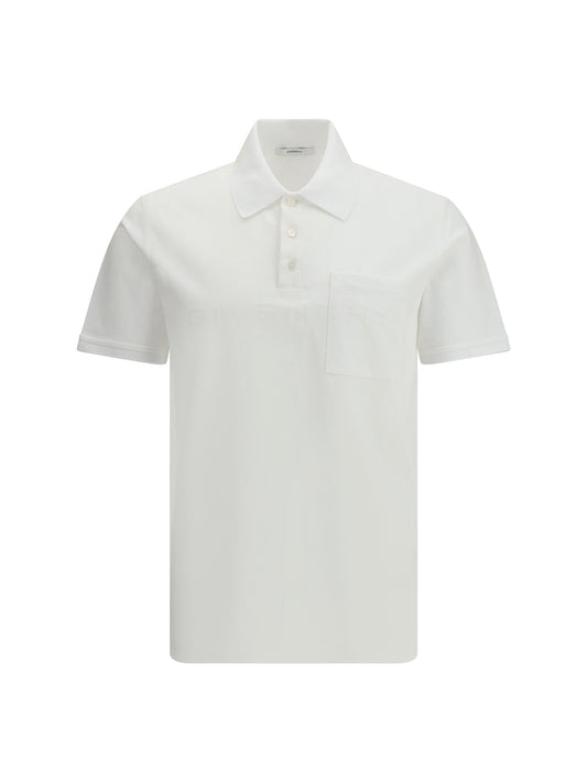 GIVENCHY Cotton Polo Shirt with logo