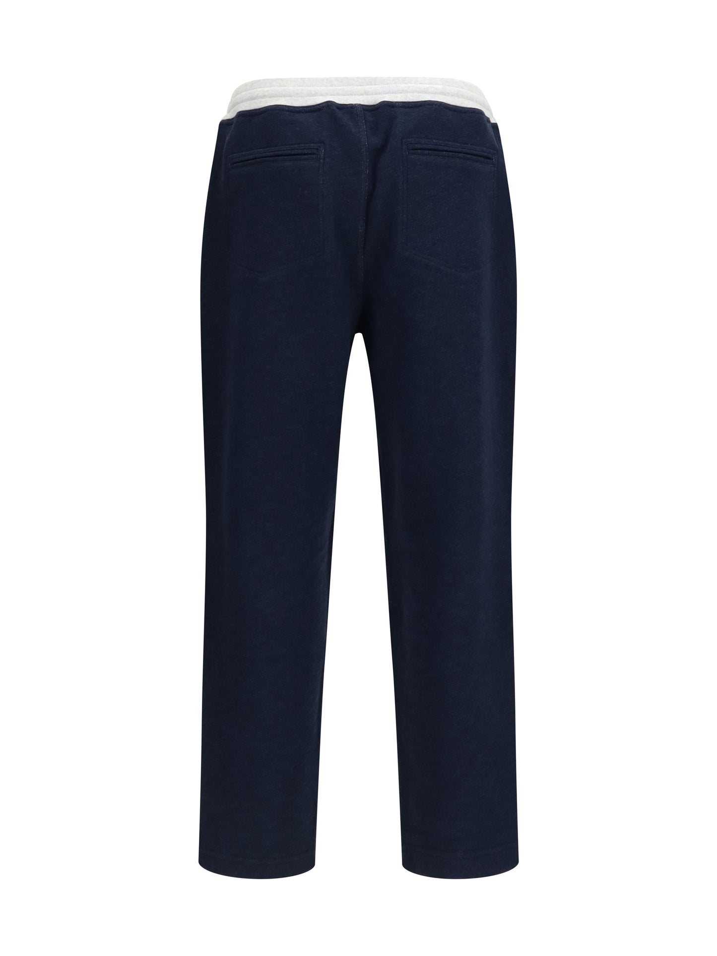 BRUNELLO CUCINELLI Jogger Pants in cotton and linen