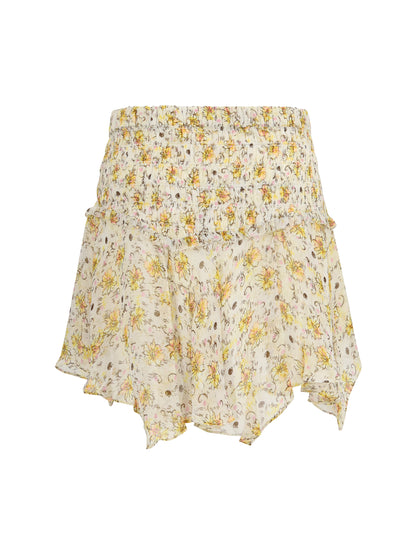 Marant Étoile Fiala Skirt - Light Yellow/Ecru