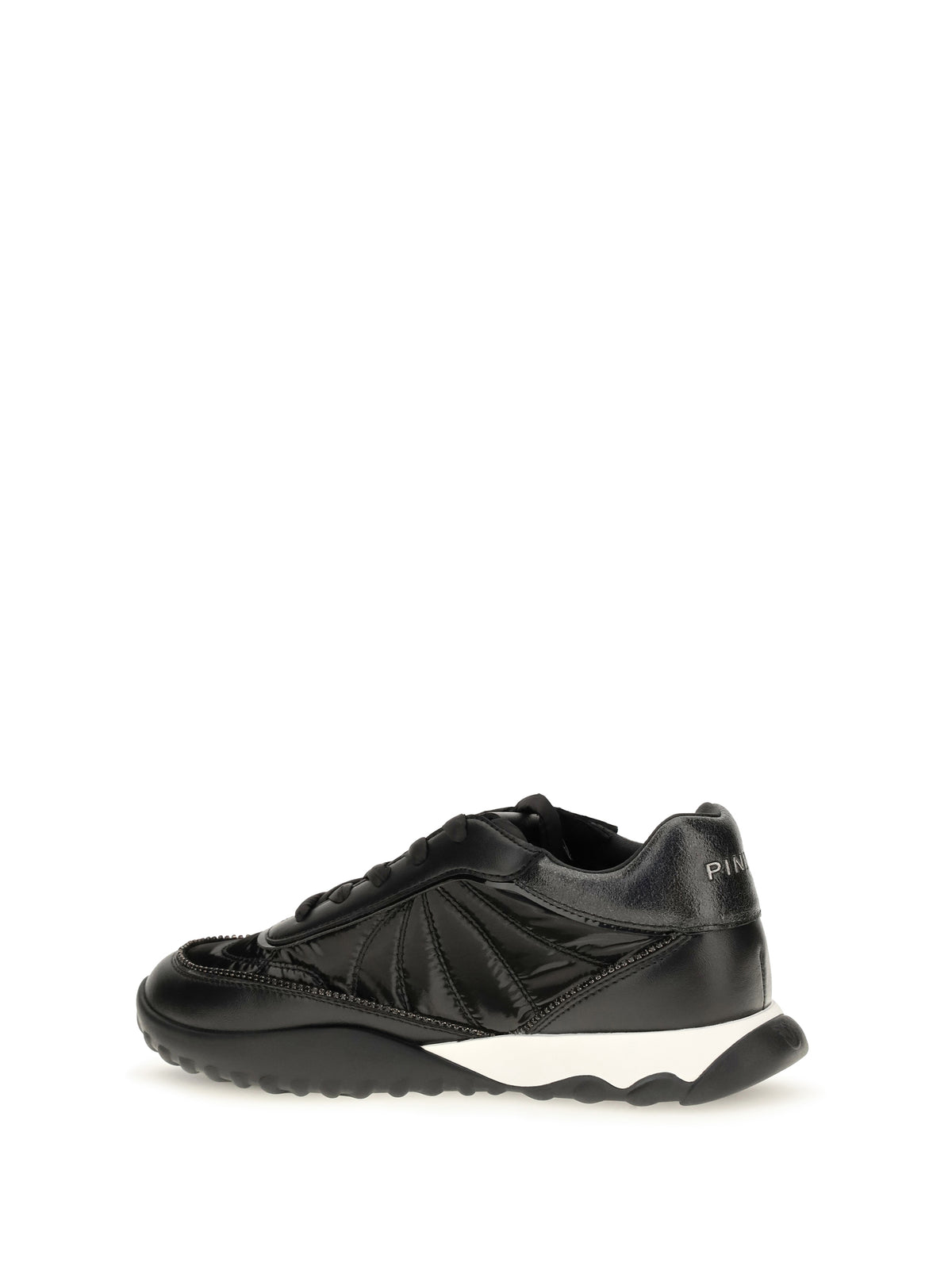Pinko Gea leather Sneakers - Black