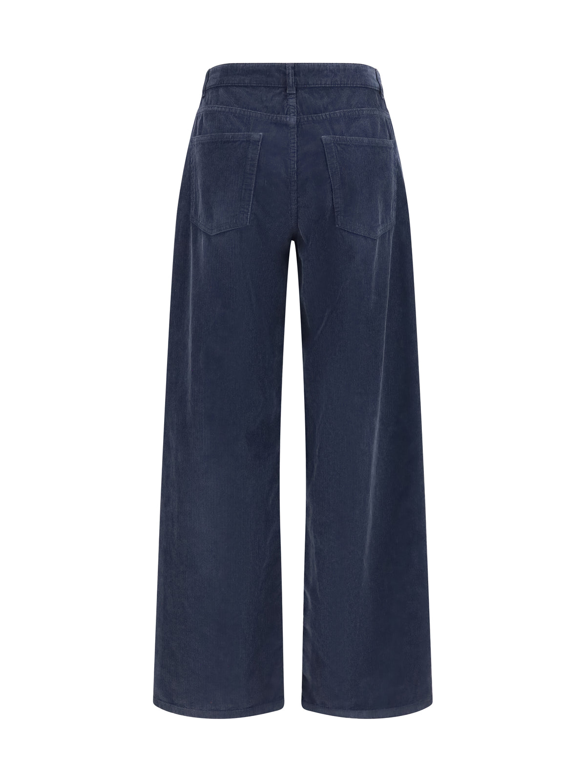 The Row Eglitta corduroy Pants - Pewter Blue