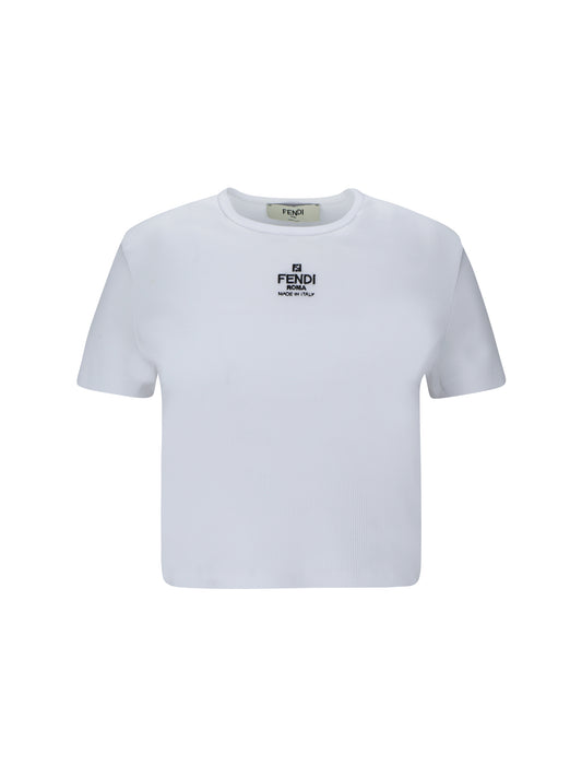 FENDI Cotton T-shirt with logo