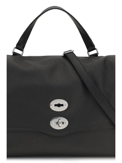 Zanellato Medium Postina Daily Handbag - Black Black