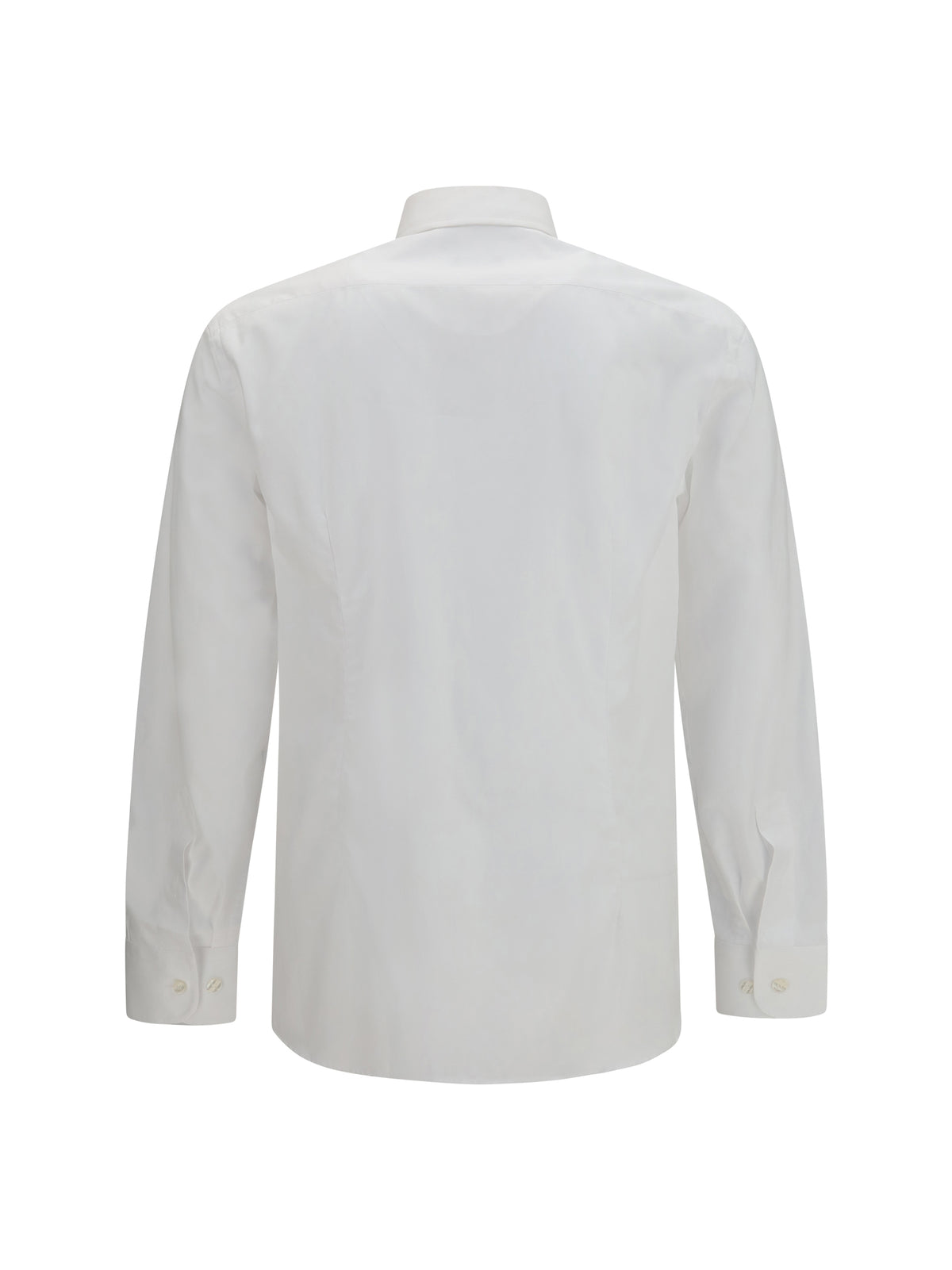 Etro Roma cotton Shirt with Pegaso logo - White Ottico
