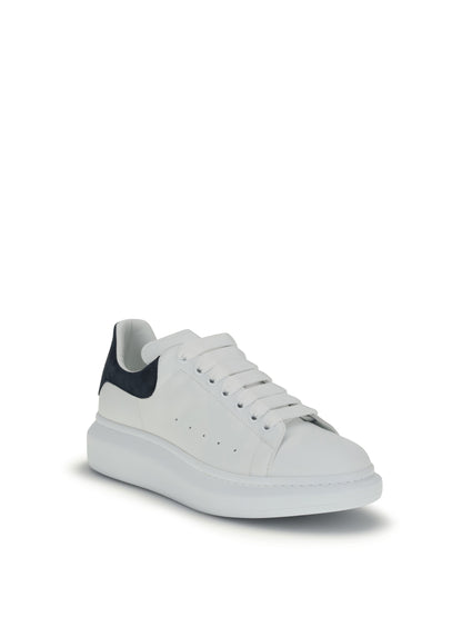 Alexander Mcqueen Oversized leather Sneakers - White/Blue Grey