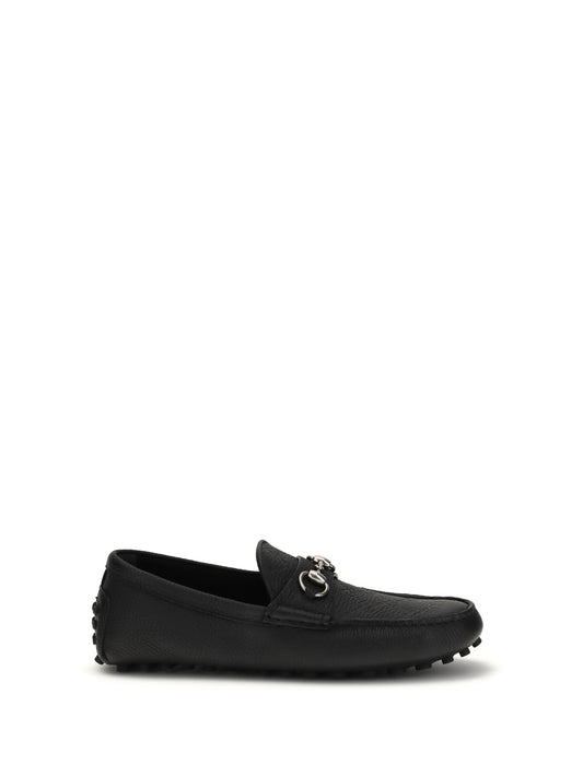 GUCCI Horsebit Driver Loafers