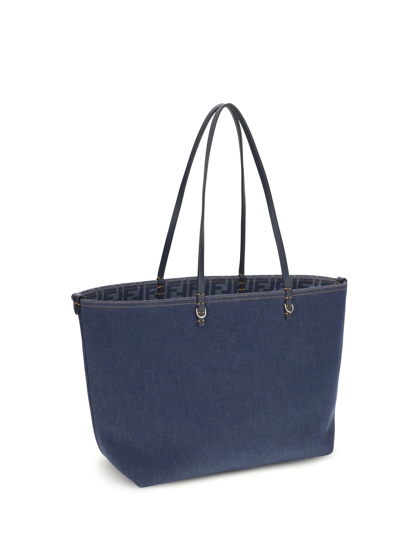 FENDI Reversible denim Tote Bag