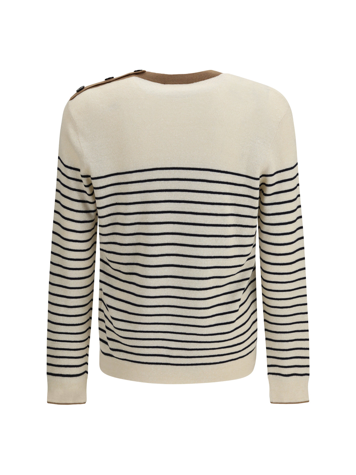 Prada jacquard wool and cotton blend Sweater - Natural