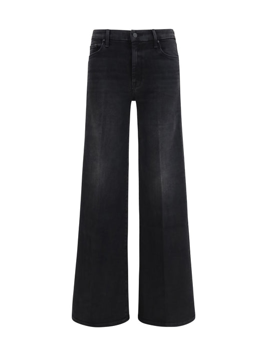Mother The Roller Sneak Jeans - Spiked Hair Art Flair