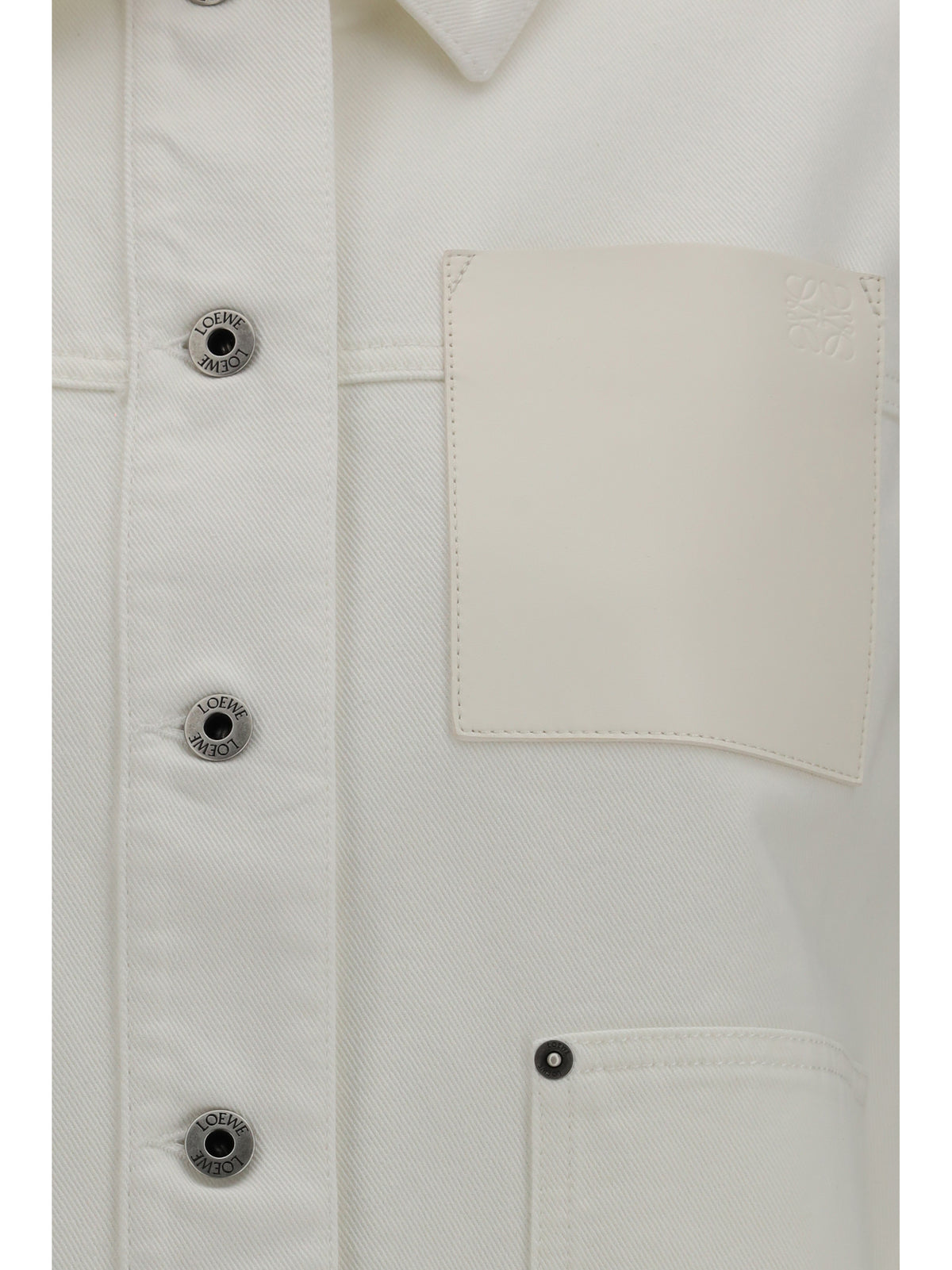 Loewe Workwear denim Jacket Loewe x Paula’s Ibiza - White