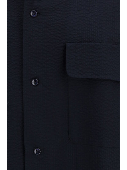 GIORGIO ARMANI Cotton Shirt with classic collar
