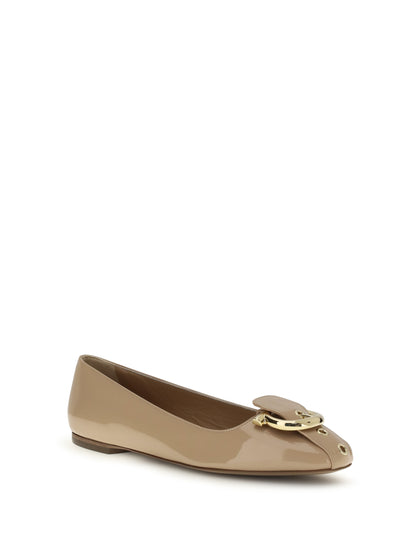 FERRAGAMO Gancini Ballerinas