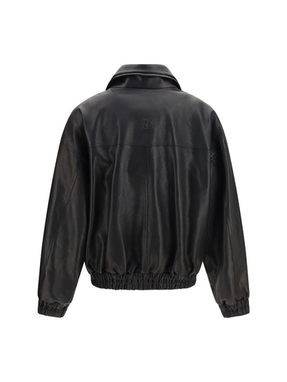 Magda Butrym Leather Jacket - Black