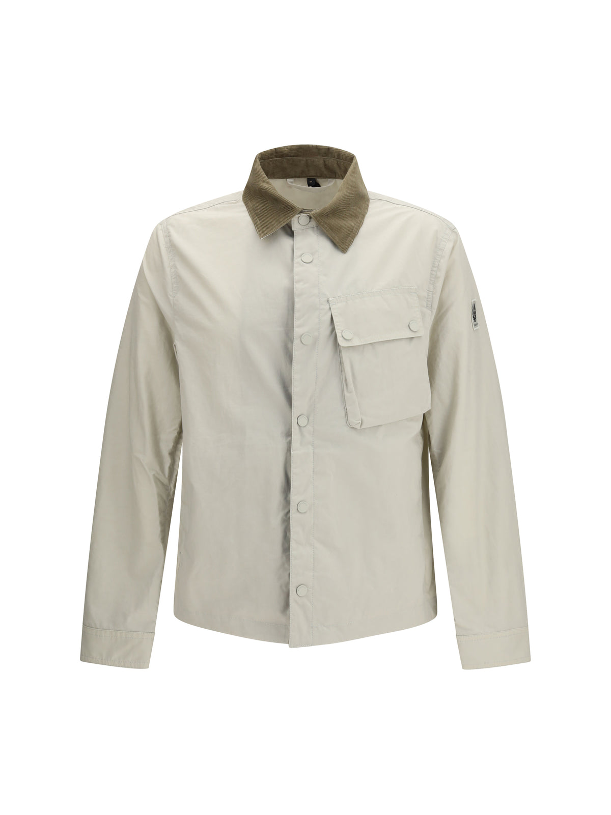 Belstaff Ground Jacket with velvet collar - Silver Birch