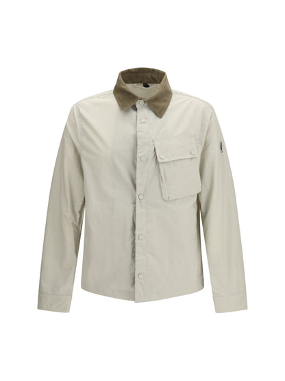 Belstaff Ground Jacket with velvet collar - Silver Birch