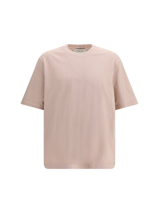 GOLDEN GOOSE T-shirt with an embossed reverse Golden logo